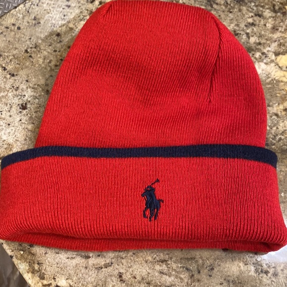 Polo Ralph Lauren Beanie - Large multicolored Horse - NWT - Picture 6 of 6